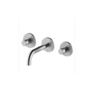 INZ210000075005 Parti esterne lavabo 3 fori a parete INOX 316 BOSSINI - immagine 1