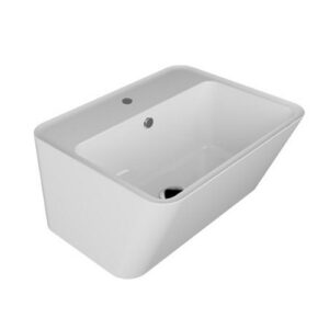 LAW6050FV Lavabo con foro per rubinetteria 60x50xh25 Wynn VERDE BAMBOO MATT COLAVENE