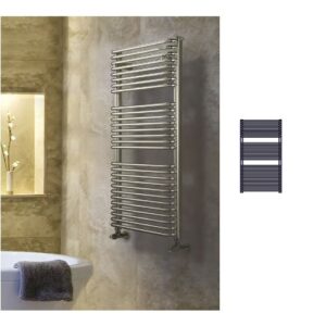 M-CROM 90-50 Scaldasalviette MAHN cromato 90-50cm BREM - immagine 1