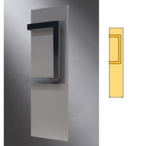 MANT 180-36 Scaldasalviette Mant bianco 180-36cm BREM - immagine 1