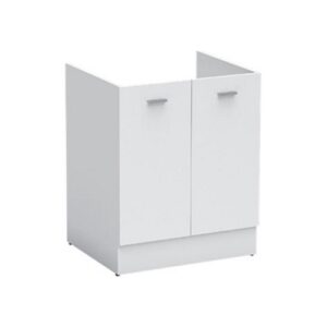 MMM6050PM Mobile bagno a terra 2 ante 60x50xh73 Volant PIOMBO MATT COLAVENE - immagine 1