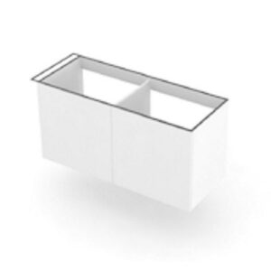 MRS12482NPN Mobile bagno per lavabo vasca a Sx con portasciugamani 126x48xh62 Regolo PINO NERO COLAVENE - immagine 1