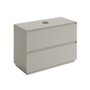 MTC1046VO Mobile bagno a terra 2 cassetti 100x45,5xh70 Camaleo VERDE OLIVA COLAVENE - immagine 1