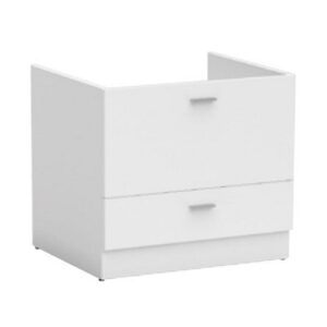 MTC6050PR Mobile bagno a terra 2 cassetti 60x50xh73 Volant PINO ROSSO COLAVENE - immagine 1