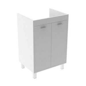 MTP6045RN Mobile bagno a terra 2 ante con piedini 60x45xh86,5 Prisma ROVERE NATURALE COLAVENE - immagine 1