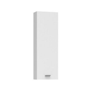 P301592BM Pensile 2 ripiani con anta apertura Sx 30x15xh90 BIANCO COLAVENE - immagine 1