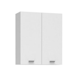 P602470BM Pensile 1 ripiano con due ante 60x24xh70 BIANCO COLAVENE - immagine 1