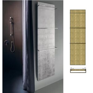 PLATT FA 180-56 Scaldasalviette argento Platt 180-56cm BREM - immagine 1