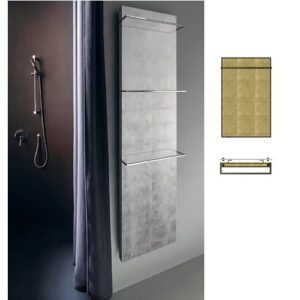 PLATT FA 80-49 Scaldasalviette argento Platt 80-49cm BREM - immagine 1