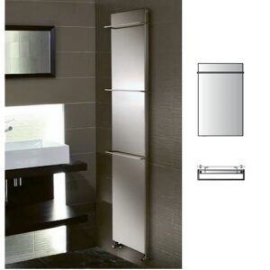 PLATTINOX 84-50 Scaldasalviette acciaio inox 84-50cm BREM - immagine 1