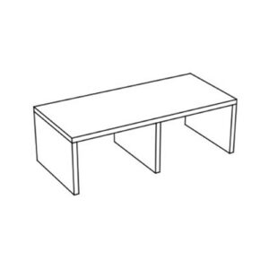 SMART2PRN Panca 141,8x65x46cm SmartTop ROVERE NATURALE COLAVENE
