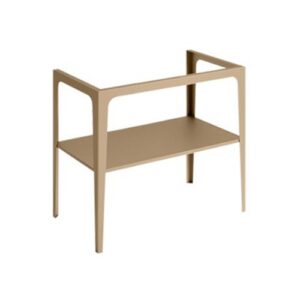 STC1046N Struttura portalavello con ripiano per lavabo Camaleo NERO MATT COLAVENE