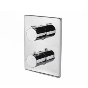 V08111B0010 MISCELATORE TERMOSTATICO AD INCASSO WELLNESS QUADRO CROMO VEMA