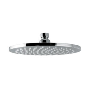 V08240B0010 SOFFIONE TONDO ø200 H8 SENZA BRACCIO CROMO VEMA
