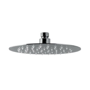 V08241B0010 SOFFIONE TONDO ø200 H2 SENZA BRACCIO CROMO VEMA