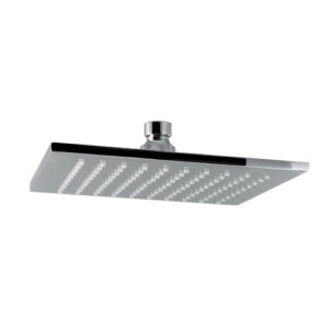 V08246B0010 SOFFIONE QUADRO 200 H8 SENZA BRACCIO CROMO VEMA