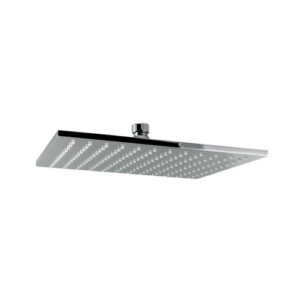 V08248B0010 SOFFIONE QUADRO 250 H8 SENZA BRACCIO CROMO VEMA