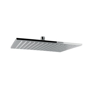 V08250B0010 SOFFIONE QUADRO 300 H8 SENZA BRACCIO CROMO VEMA