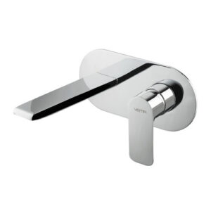 V14050B0010 RUBINETTO MISCELATORE LAVABO A PARETE SLATE CROMO VEMA