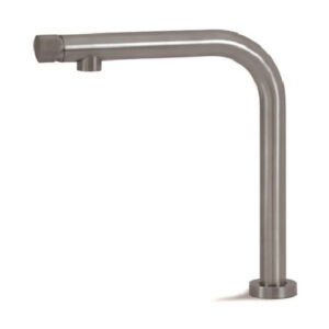 V20253AC005 RUBINETTO MISCELATORE LAVABO COMANDO FRONTALE A SCOMPARSA ACCIAIO INOX VEMA - immagine 1