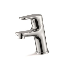 V24011B0010 MISCELATORE LAVABO SENZA SCARICO SCARICO INDO CROMO VEMA - immagine 1