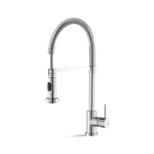 V26030B0010 RUBINETTO MISCELATORE LAVELLO CON CANNA GIREVOLE CROMO VEMA