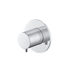 V27120B0010 DEVIATORE INCASSO 3USCITE TONDO CROMO VEMA