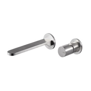 V29050AC005 RUBINETTO MISCELATORE LAVABO A PARETE VENY STEEL ACCIAIO INOX VEMA