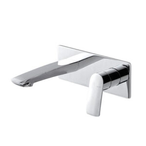 V30050B0010 RUBINETTO MISCELATORE LAVABO 2 FORI A PARETE SERIE OTEN CROMO VEMA