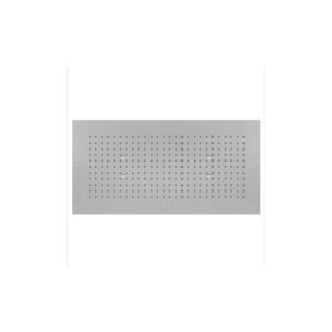 WI0375000073016 Soffione per controsoffitto rettangolare nero opaco 1000X500 DREAM FLAT BOSSINI - immagine 1