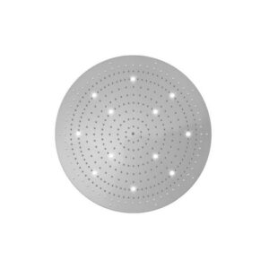 WI0384000030316 Soffione doccia per controsoffitto cromo 12 Led verde Ø1000 DREAM FLAT OKI  BOSSINI
