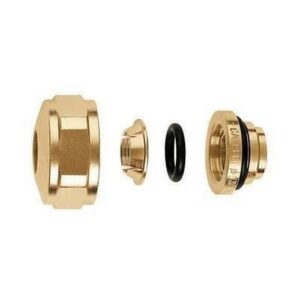 347514 RACCORDO MECCANICO PER TUBO RAME A TENUTA O-RING 3/4" - Ø 14 CALEFFI - immagine 1