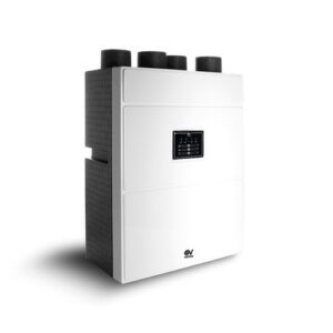 10912 Unità centralizzata VMC con recuperatore di calore entalpico ad altissimo rendimento, installazione pavimento o parete, involucro in lamiera verniciata VORT HR 300 NETI H VORTICE