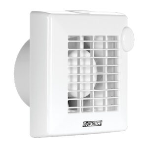 11212 Aspiratore elicoidale Punto Ø 100 mm con cuscinetti a sfere e Timer 
11211 M 100/4" T LL VORTICE