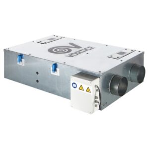 11282 Recuperatore di calore centralizzato ad altissimo rendimento, montaggio in controsoffitto, involucro in lamiera VORT HRI 350 FLAT VORTICE - immagine 1