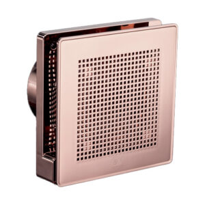 11307 Aspiratore elicoidale Punto EVO Ø 100 mm con cuscinetti a sfere color oro rosa ME 100/4" LL ORO ROSA-PINK GOLD VORTICE
