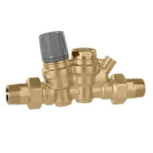 116154 Regolatore termostatico con ritegno incorporato  3/4"M CALEFFI