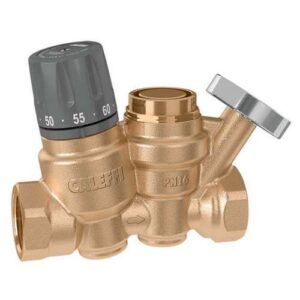 116270 Regolatore termostatico circuiti di ricircolo Rp 1 1/4” 35–65 °C CALEFFI
