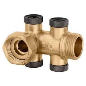 304644 Valvola di ritegno Tipo EA corpo in ottone DN15 3/4'' Fx3/4"M  CALEFFI