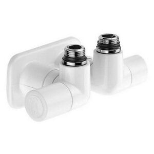 400411 Coppia di valvole high-style per termoarredi 1/2" 23 p.1,5 1,27Kv CALEFFI - immagine 1