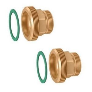 559002 Coppia di raccordi con guarnizione serie 550 e 559 1 1/2'' Mx1''M  CALEFFI - immagine 1