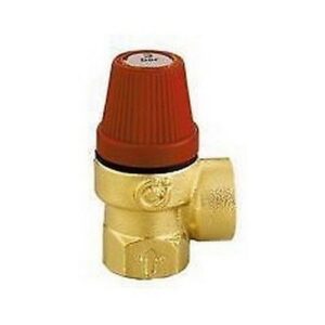 311540  Valvola di sicurezza ordinaria, attacchi FF 3/4" 4 BAR CALEFFI