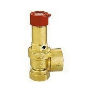 513770  Valvola di sicurezza  attacchi FF  1 1/4" x 1 1/2" 7   BAR CALEFFI