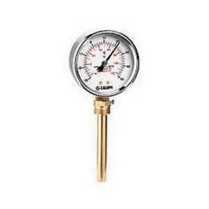 687110 Termometro per raffrescamento, attacco radiale 1/2"   CALEFFI