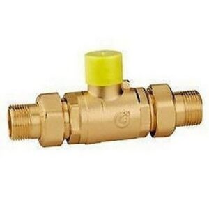 647070   1 1/4"   Valvola di zona a sfera, a due vie. CALEFFI