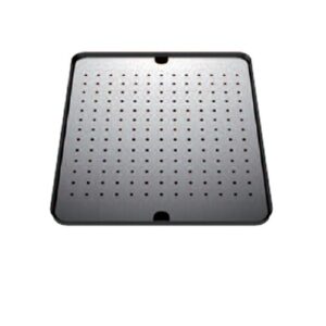 1513485 Vassoio sintetico con ripiano forato inox  BLANCO - immagine 1