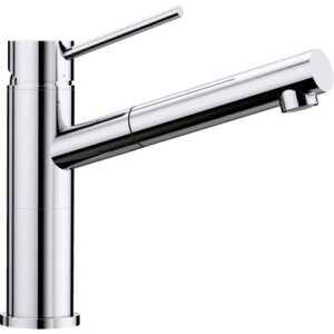 1515122 Miscelatore cucina con doccetta estraibile ALTA-S Compact Cromato BLANCO