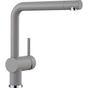 1516699 Miscelatore a canna alta LINUS Alumetallic BLANCO