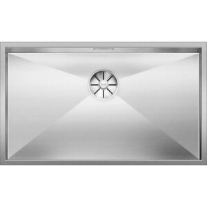 1517248 Lavello sopratop e filotop inox acciaio inox 730x430mm ZEROX 700-IF R est. 4 mm BLANCO - immagine 1