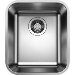 1518199 Lavello sottotop acciaio Inox spazzolato 340x400 mm SUPRA 340-U BLANCO